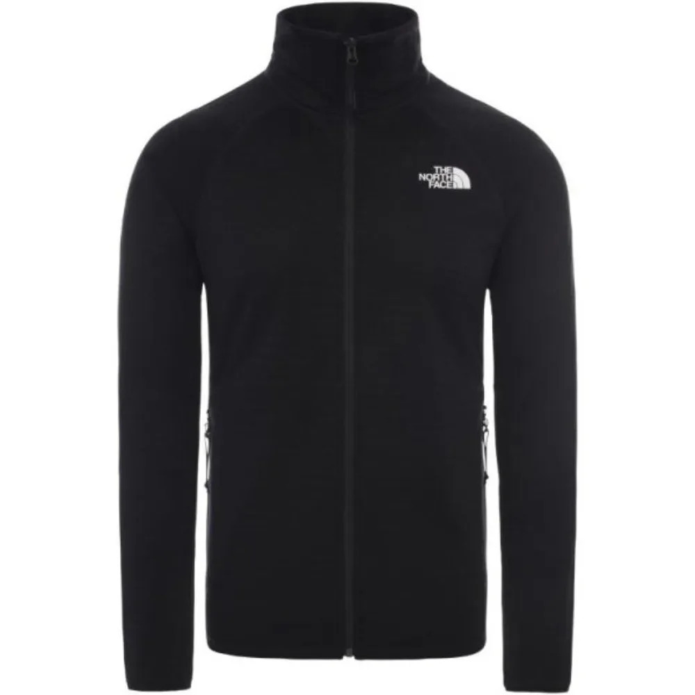 The North Face Men's Black Echo Rock Full Zip Fleece Jacket Size Medium
